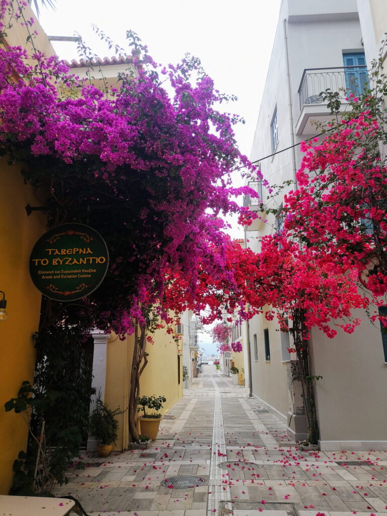 ulica starog grada nafplia