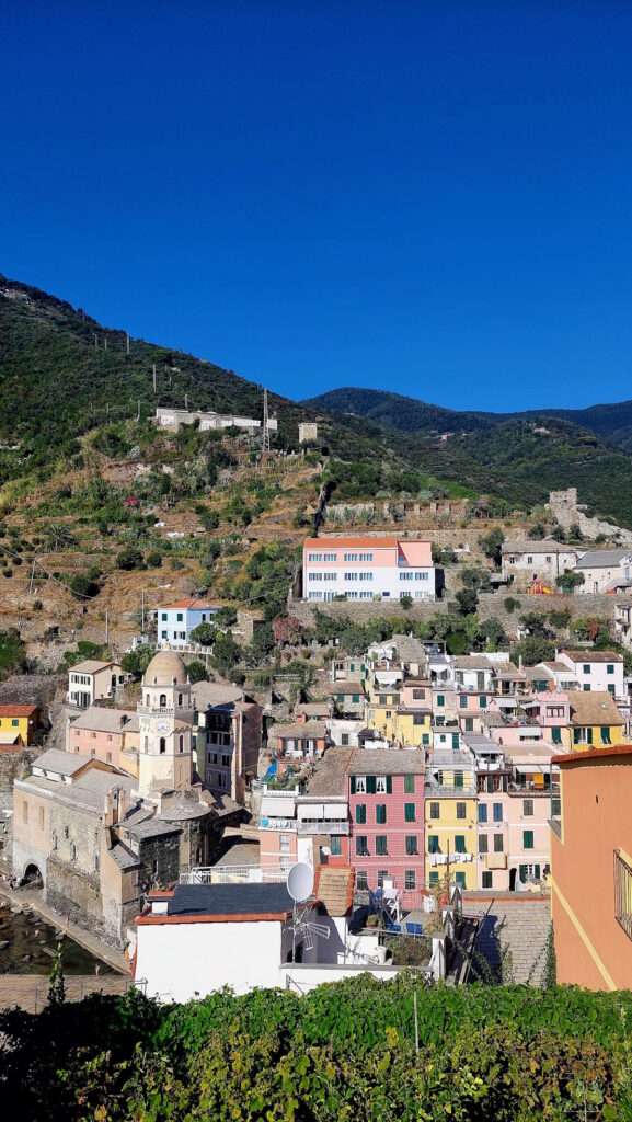 Pogled iz zamka Doria, Vernazza