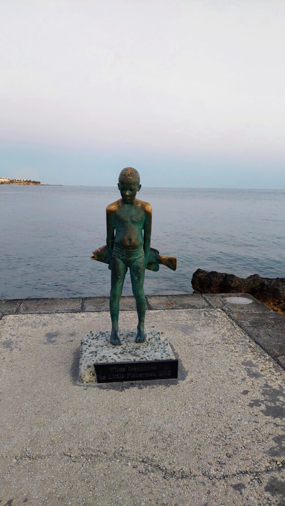 spomenik "The Little fisherman" Pafos