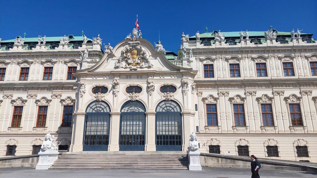 Raskošna barokna arhitektura Gornjeg Belvederea