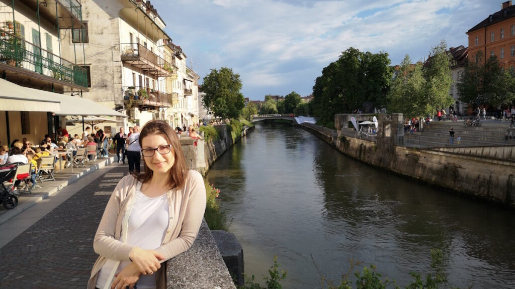 Ljubljana -šetnja pored reke Ljubljanice