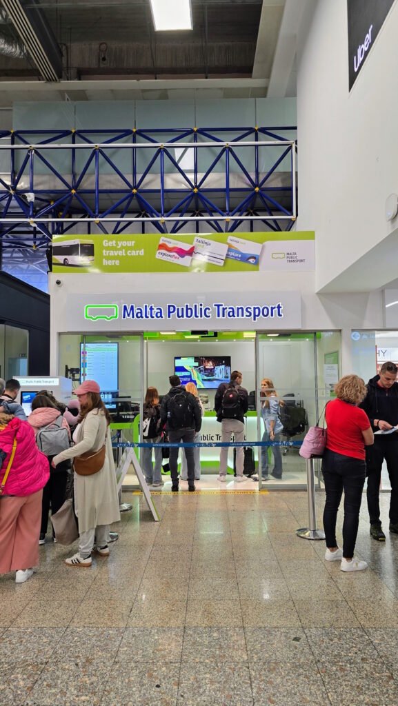 Prodaja kartica za javni prevoz, Malta
