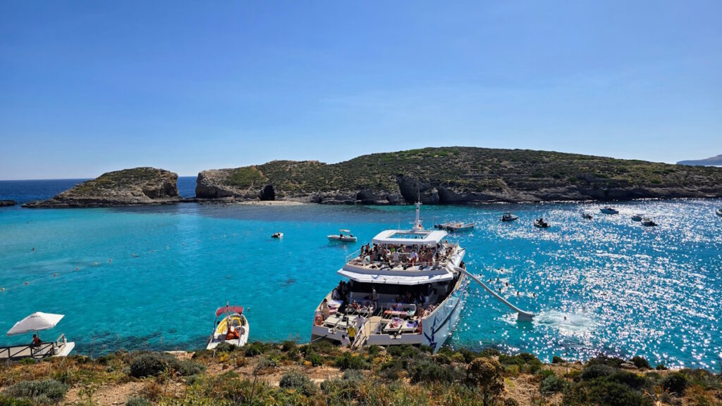 Blue lagoon, ostrvo Komino