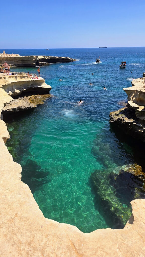Bazen Svetog Petra (St. Peter's Pool)
Vodič za Maltu
