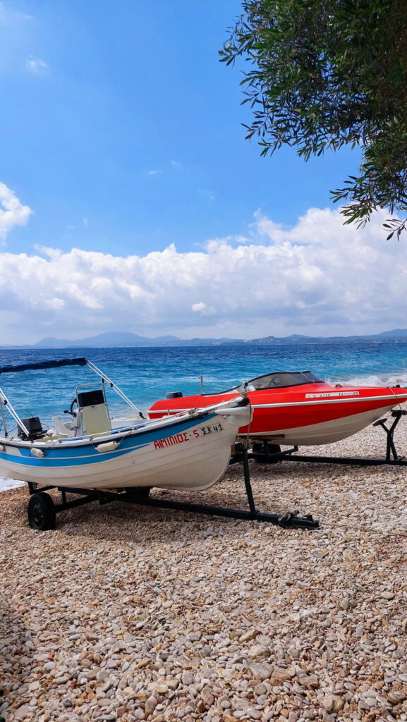 Barbati, Krf, gde na more