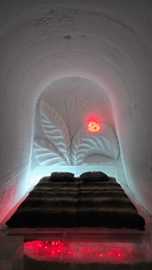 Hotel od leda - Laponija